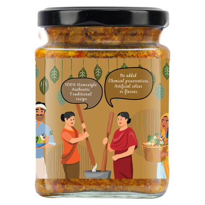 ADRAK ACHARI FUSION (Ginger Pickle)