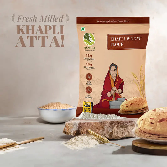 Organic Khapli Wheat Flour