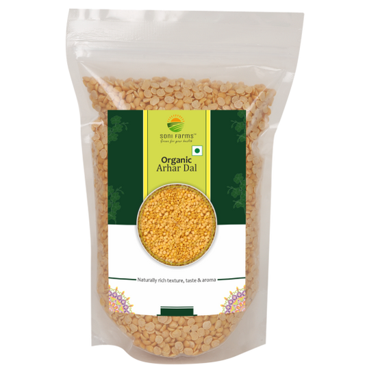 Organic Arhar Dal (Tuvar Dal) | 1 Kg