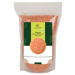 Organic Masoor Malka (Dhuli) Dal (Red Lentil) | 1 Kg