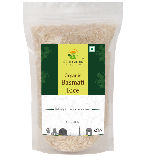 Organic Basmati Rice - 1 Kg