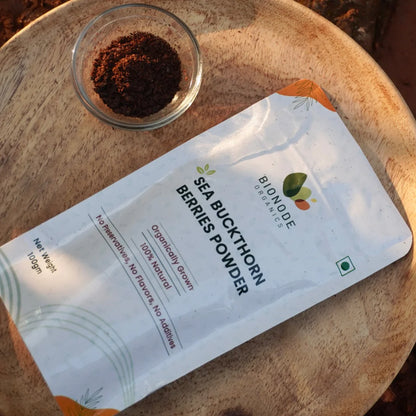 Bionode Organic Sea Buckthorn Berries Powder