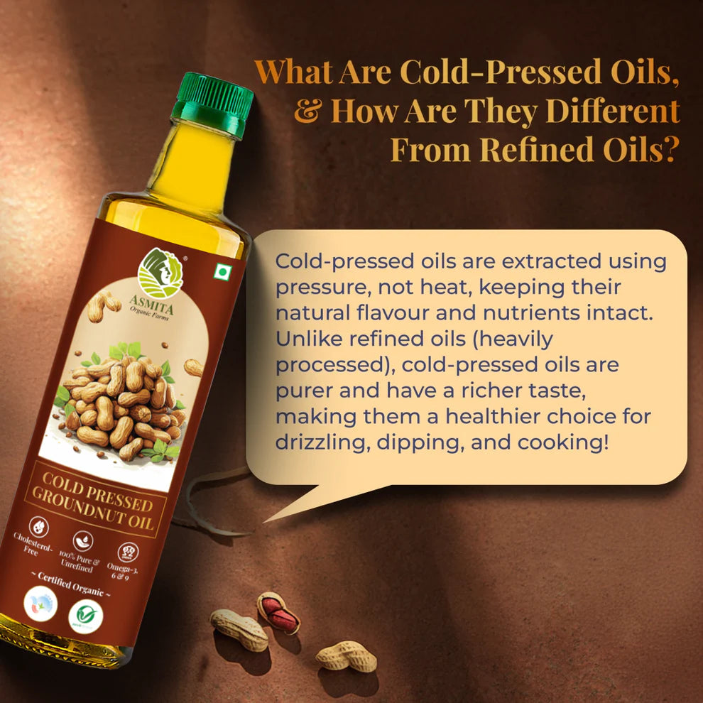Cold Pressed Groundnut Oil