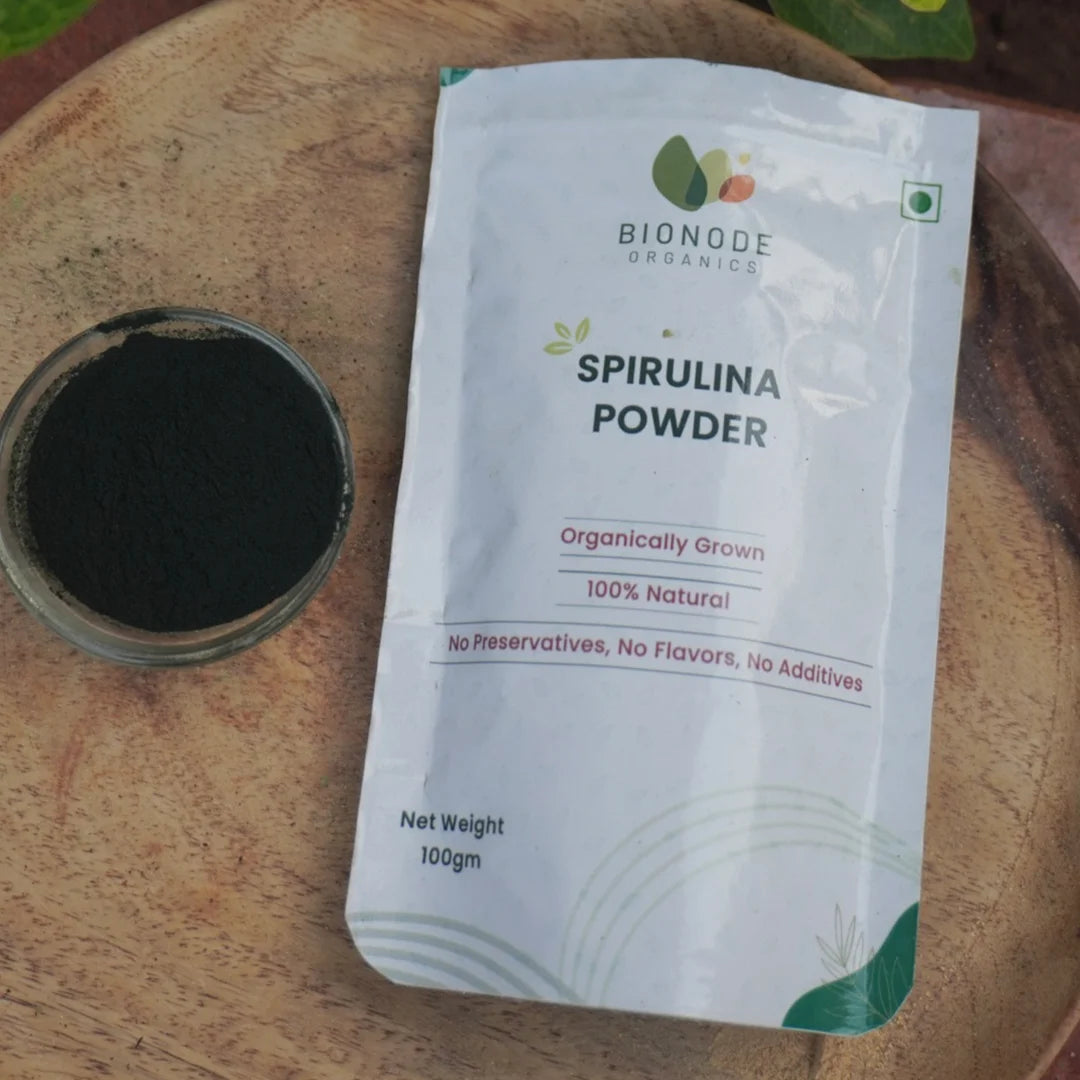 Bionode Organic Spirulina Powder