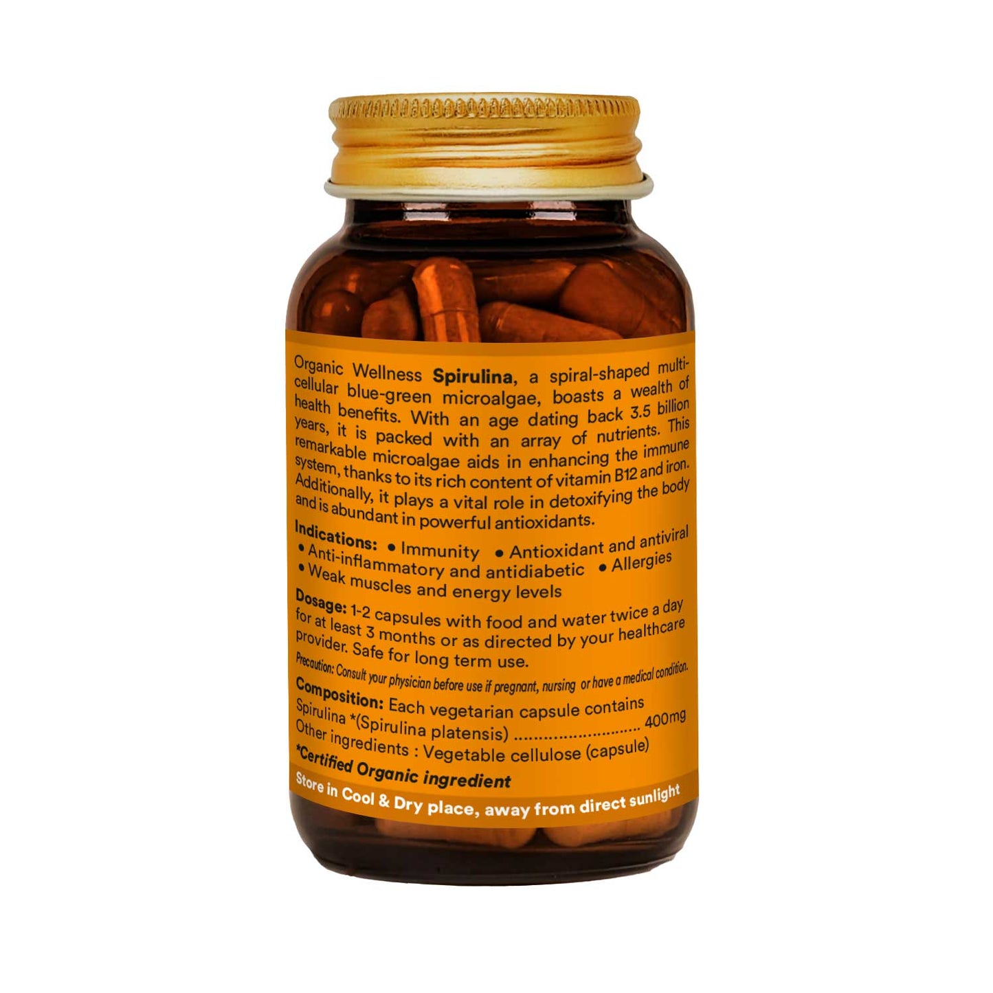 Spirulina 90 Capsules