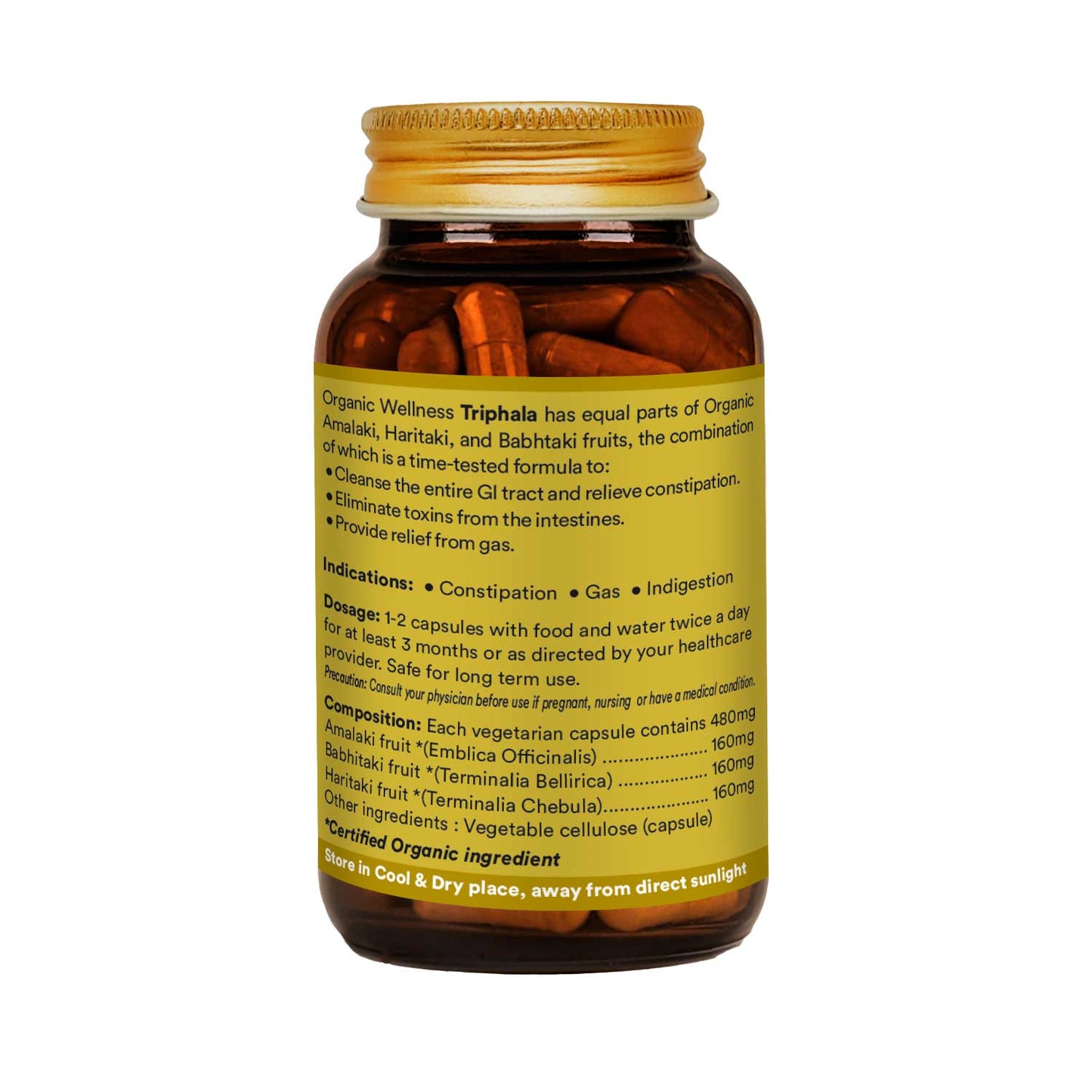 Triphala 90 Capsules