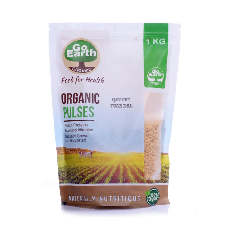 Organic Tuar Dal (Pigeon Pea)
