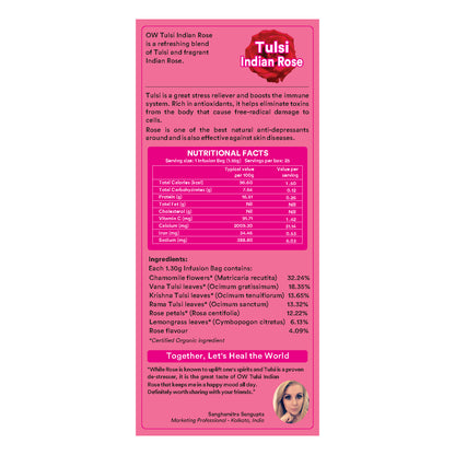 Tulsi Indian Rose Tea