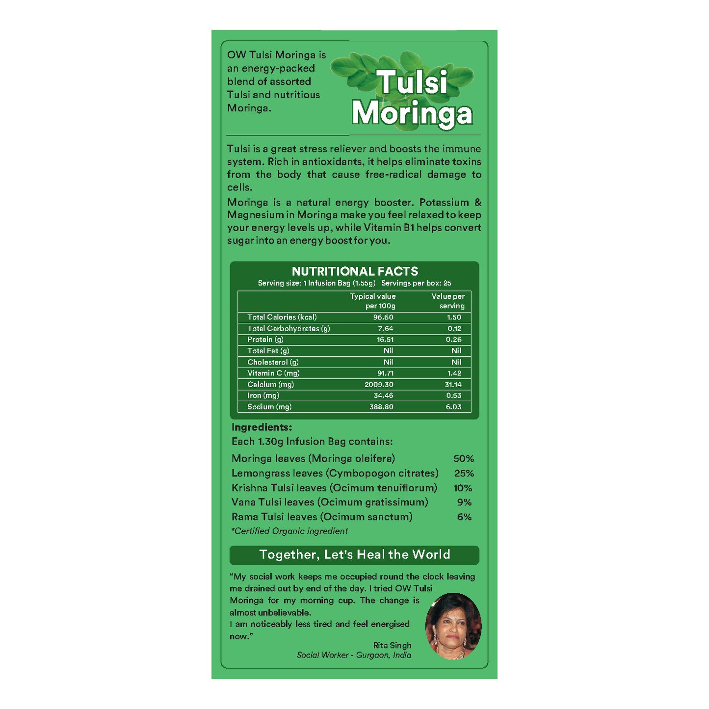 Tulsi Moringa Tea