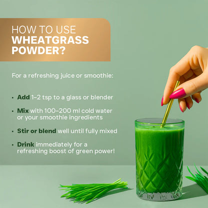 Organic Wheat Grass Powder