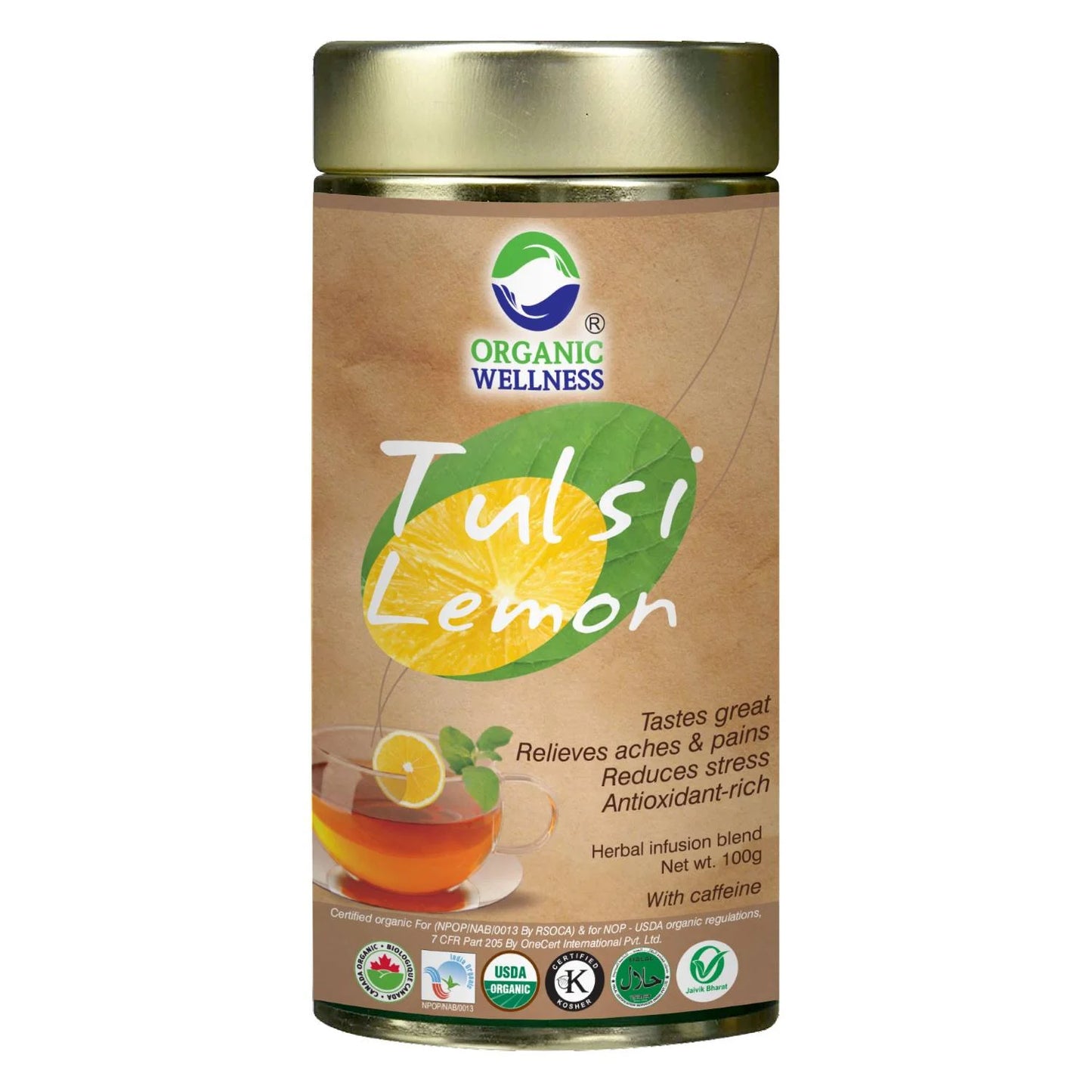 Organic Wellness Tulsi Lemon