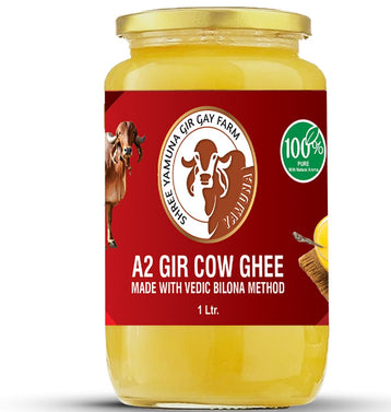 A2 Gir Cow Ghee (Made with vedic Bilona Method)