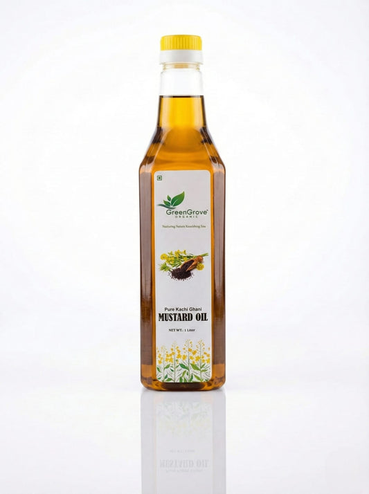 GreenGrove Organic Black Mustard Oil