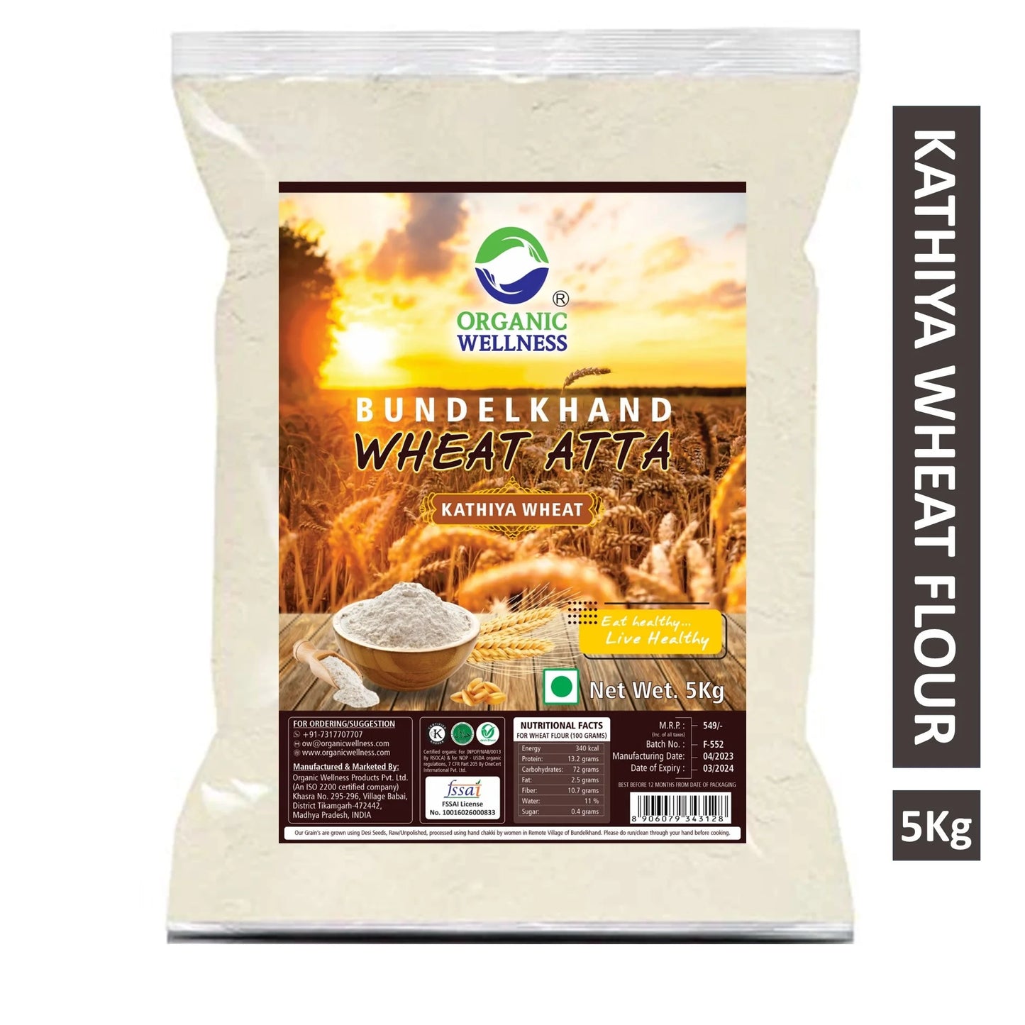 Bundelkhand Kathiya Wheat Atta