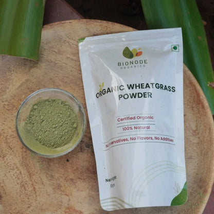 Bionode Organic Wheatgrass Powder
