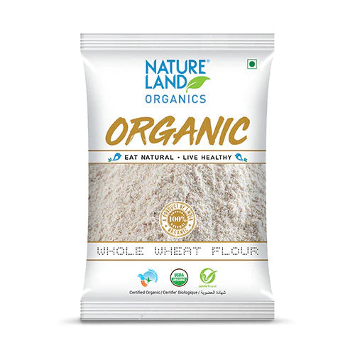 Organic Whole Wheat Flour 750 GM
