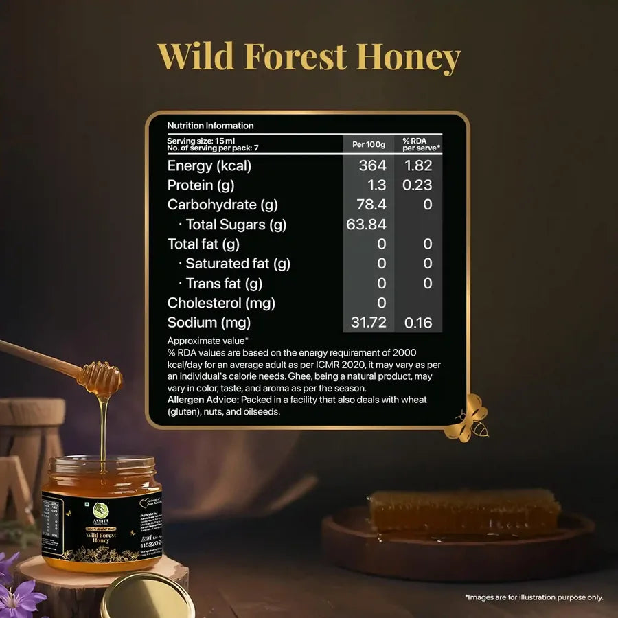Natural Wildforest Honey