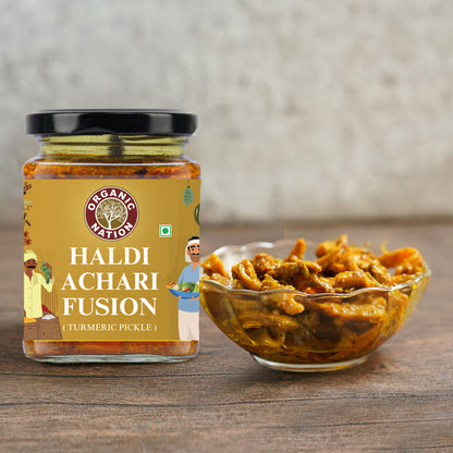 HALDI ACHARI FUSION (Turmeric Pickle)