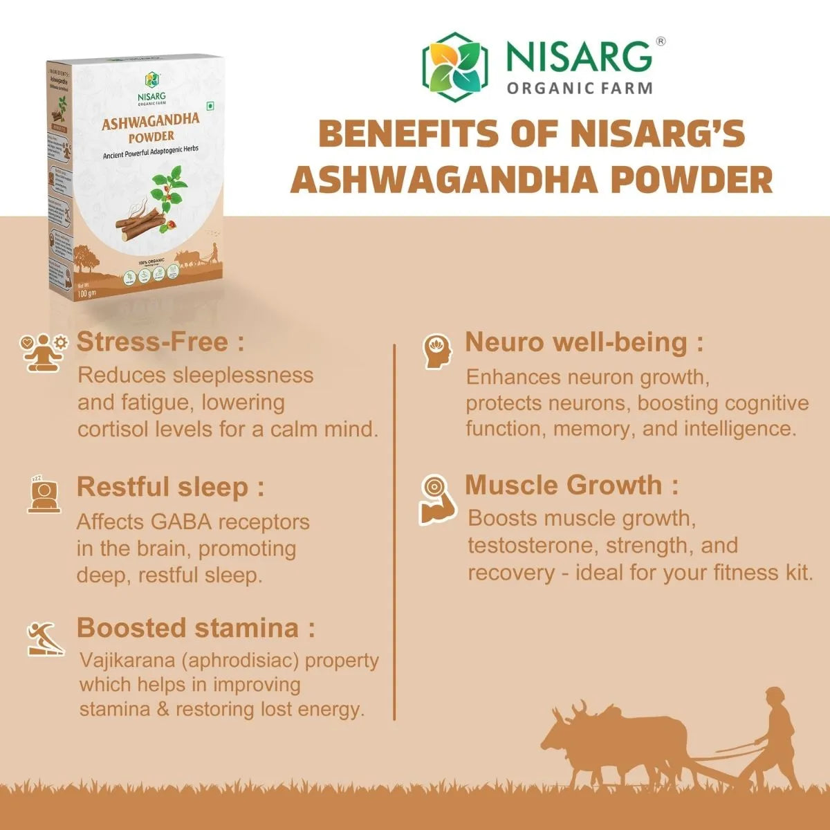 Organic Ashwagandha Root Powder