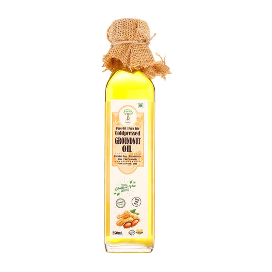 PURE & NATURAL COLD PRESSED GROUNDNUT OIL