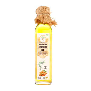 PURE & NATURAL COLD PRESSED GROUNDNUT OIL