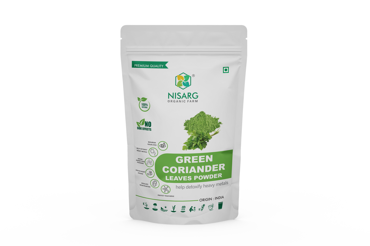 Green Coriander Leaf Powder