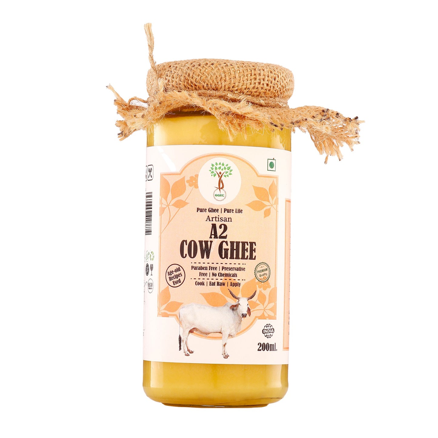 PURE & NATURAL ARTISAN A2 COW GHEE