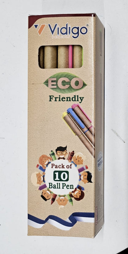 Eco paper pen (10 pcs)