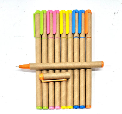 Eco paper pen (10 pcs)