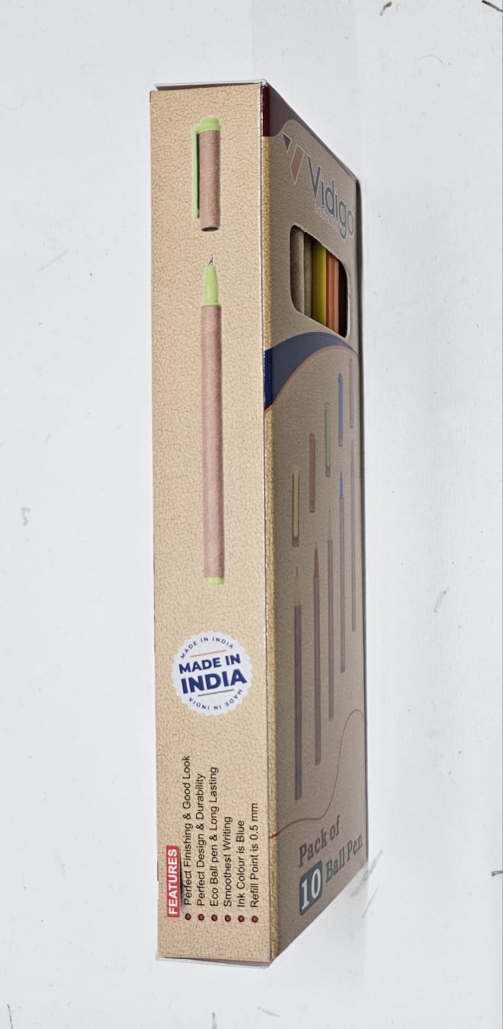 Eco paper pen (10 pcs)