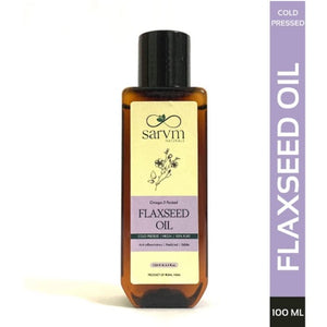 Flaxseed Oil 100 ml - Cold Pressed - Alsi Ka Tel