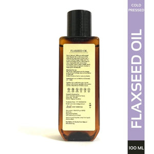 Flaxseed Oil 100 ml - Cold Pressed - Alsi Ka Tel