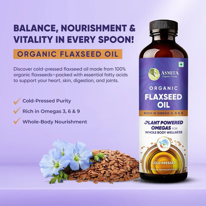 Cold Pressed Flaxseed Oil