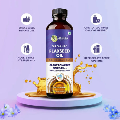 Cold Pressed Flaxseed Oil