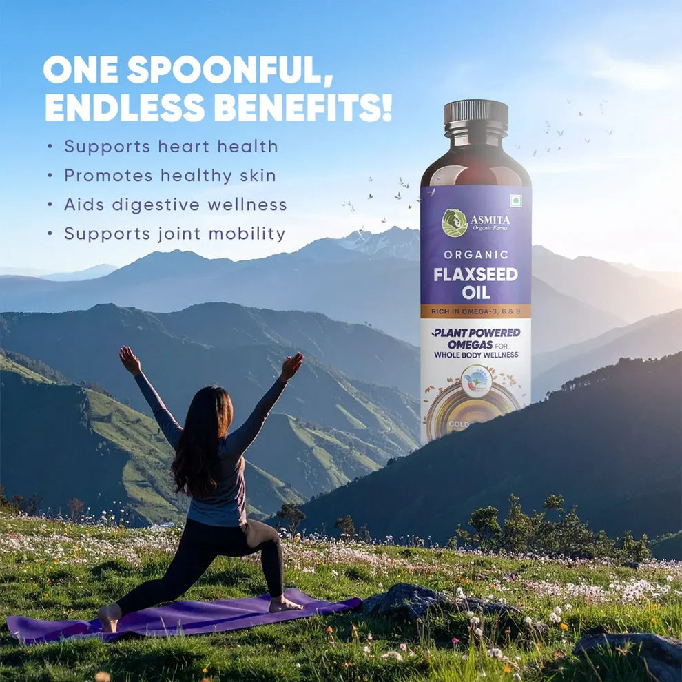 Cold Pressed Flaxseed Oil