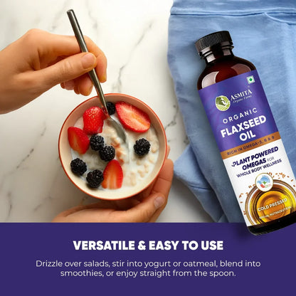 Cold Pressed Flaxseed Oil