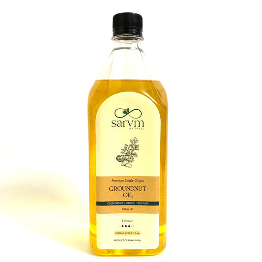 Groundnut Oil - Cold Pressed | Single Origin