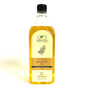 Groundnut Oil - Cold Pressed | Single Origin