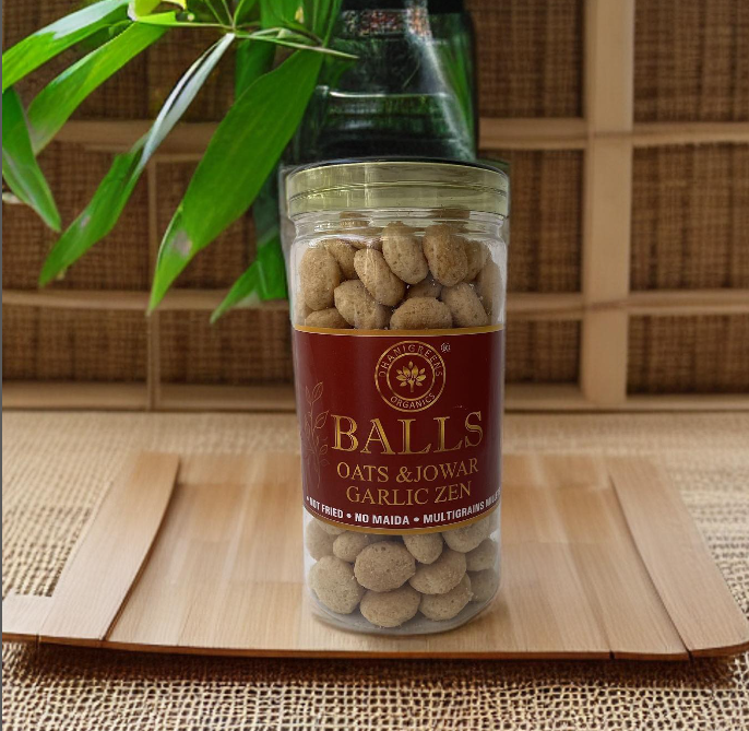 Oats Jowar and garlic Zen balls