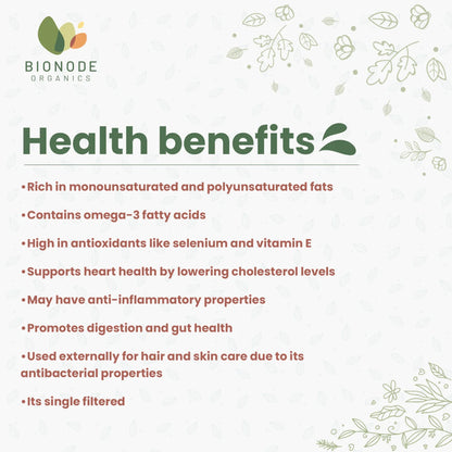 Bionode Organic Cold Pressed Mustard Oil