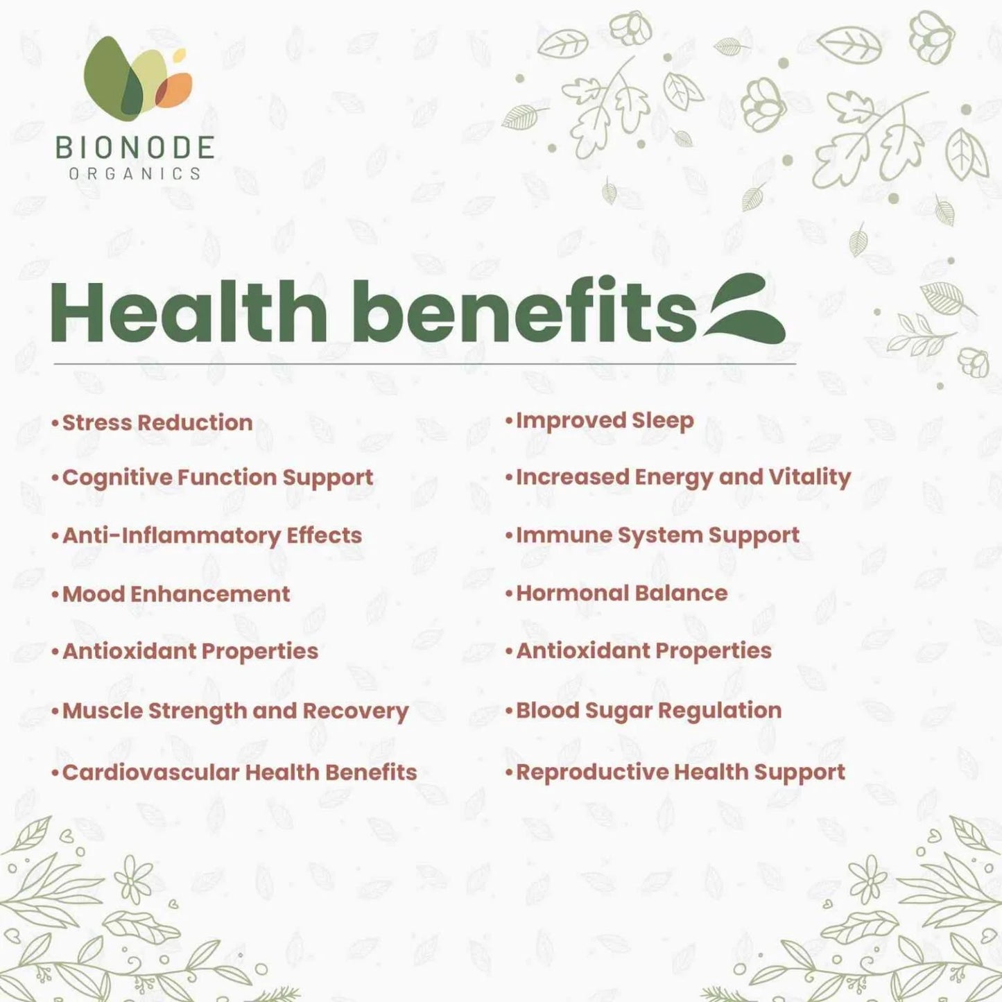 Bionode Organic Ashwagandha Powder