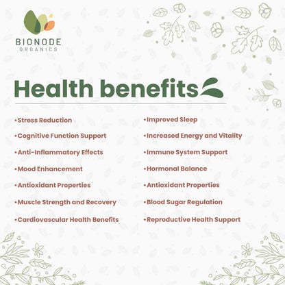 Bionode Organic Ashwagandha Powder