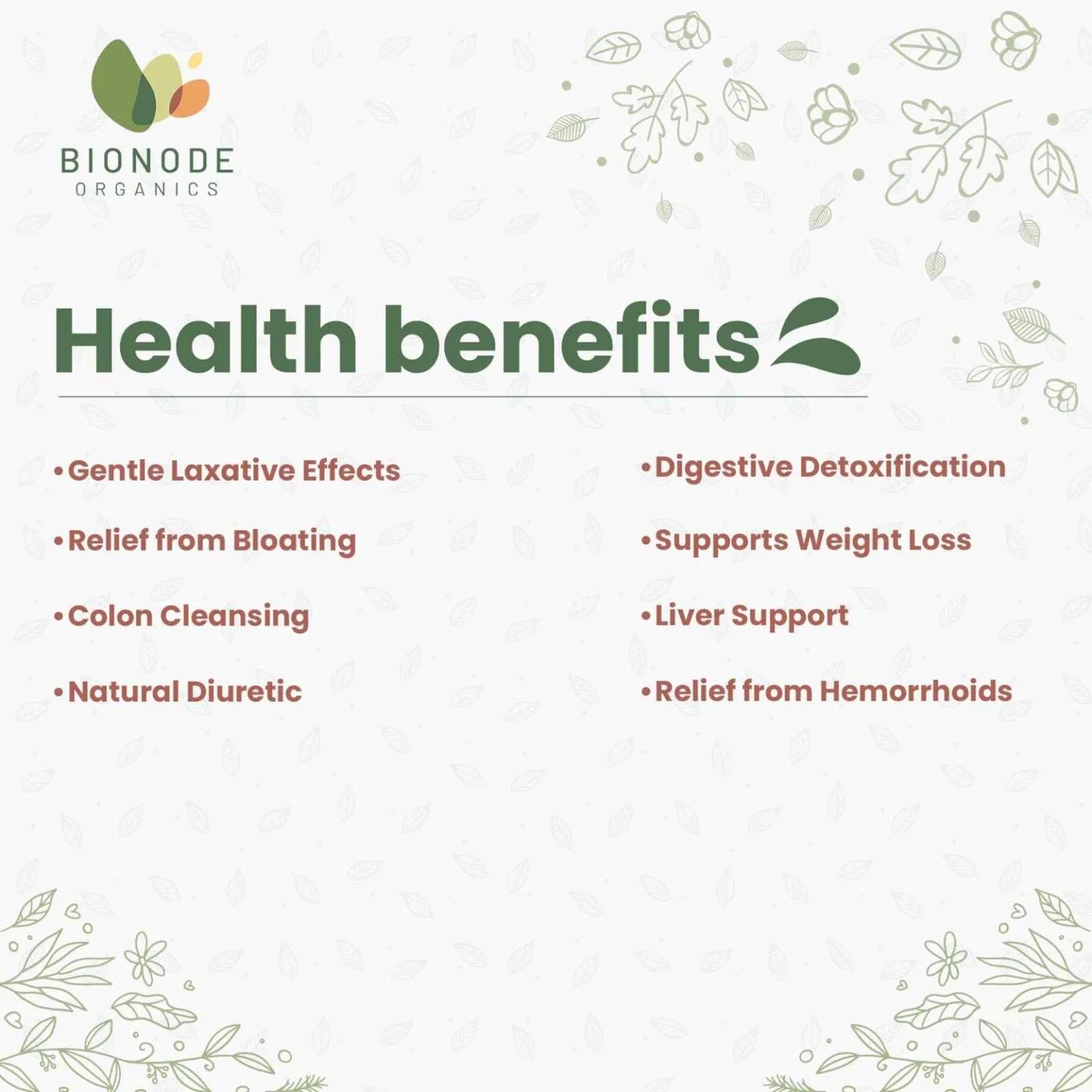 Bionode Organic Senna leaves Powder