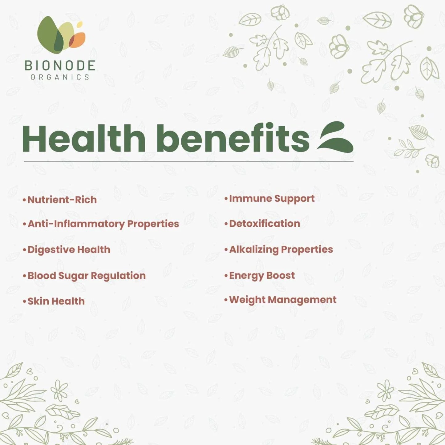 Bionode Organic Wheatgrass Powder