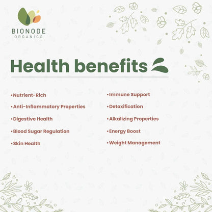 Bionode Organic Wheatgrass Powder