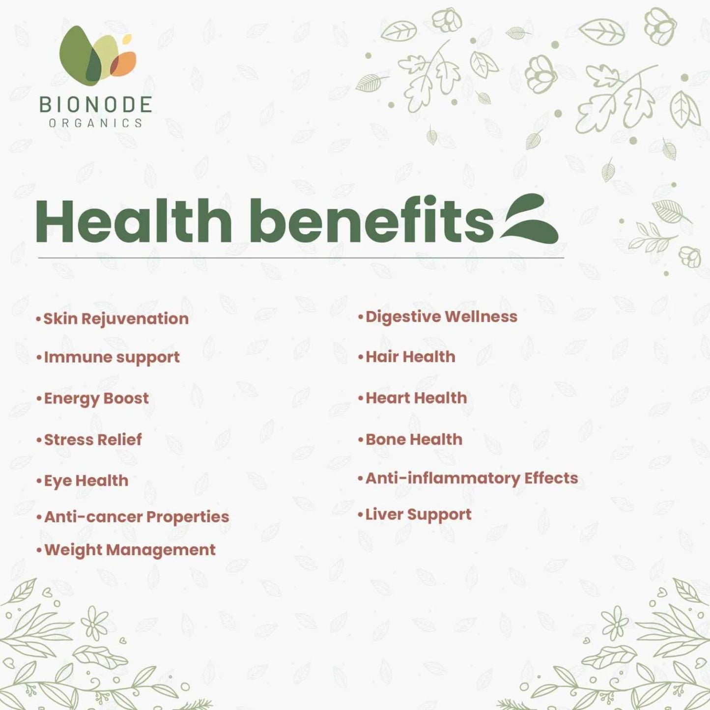 Bionode Organic Sea Buckthorn Berries Powder