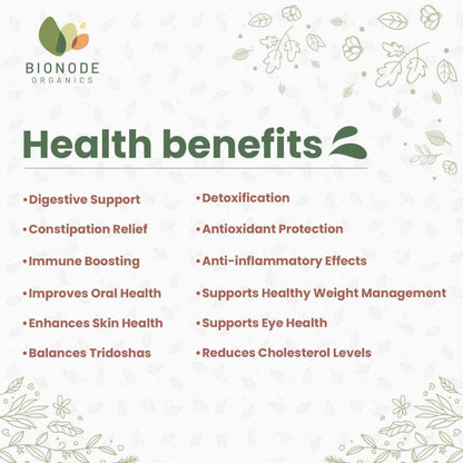 Bionode Organic Triphala Powder