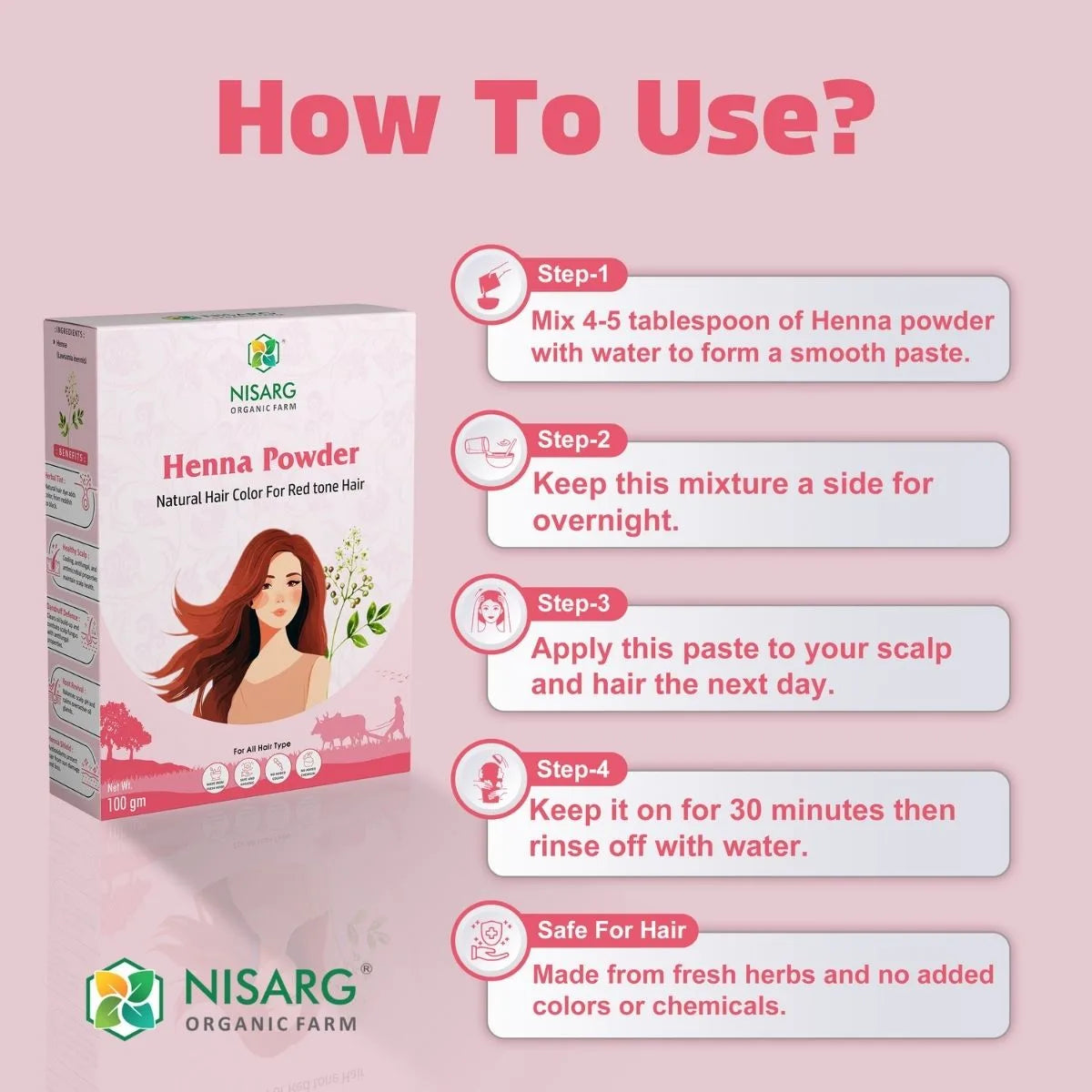 Organic Henna Leaf Powder