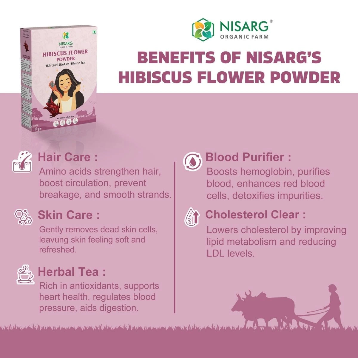 Organic Hibiscus Powder