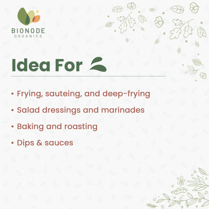 Bionode Organic Cold Pressed Groundnut Oil